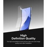 Ringke Samsung Galaxy Z Flip 6/Flip 7 FE Skärmskydd Dual Easy Film 2-pack