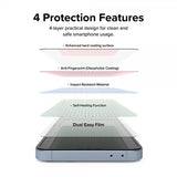 Ringke Samsung Galaxy Z Flip 6/Flip 7 FE Skärmskydd Dual Easy Film 2-pack