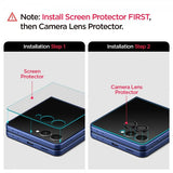 Spigen Samsung Galaxy Z Flip 7 Kameraskydd GLAS.tR EZ Fit Optik Pro 2-pack