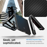 Spigen Samsung Galaxy Z Flip 7 Skal Air Skin Aramid Svart