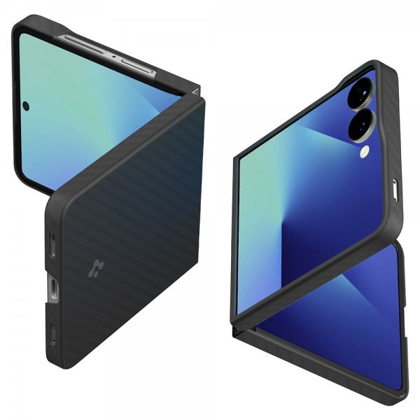 Spigen Samsung Galaxy Z Flip 7 Skal Air Skin Aramid Svart