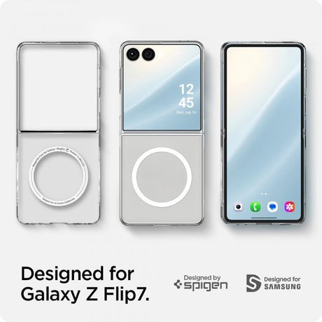 Spigen Samsung Galaxy Z Flip 7 Skal Air Skin Mag Transparent