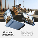 Spigen Samsung Galaxy Z Flip 7 Skal Tough Armor Pro MagFit Sierra Blue