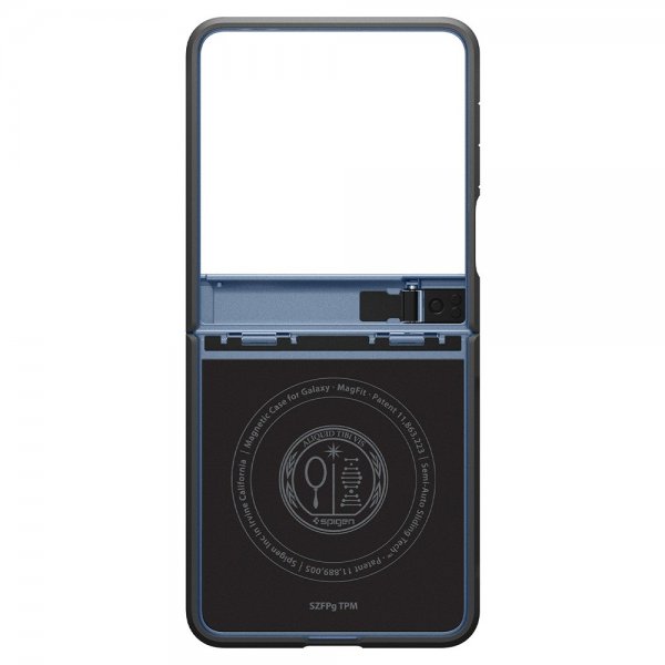 Spigen Samsung Galaxy Z Flip 7 Skal Tough Armor Pro MagFit Sierra Blue
