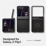Spigen Samsung Galaxy Z Flip 7 Skal Tough Armor Pro MagFit Svart