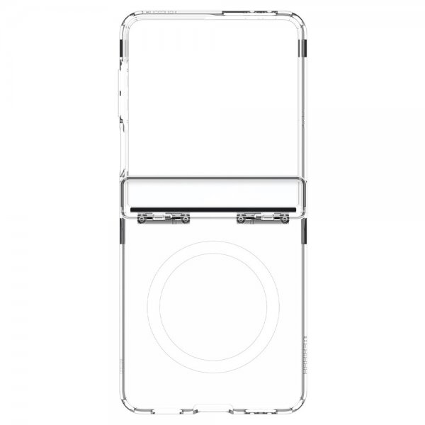 Spigen Samsung Galaxy Z Flip 7 Skal Ultra Hybrid Pro MagFit Clear White