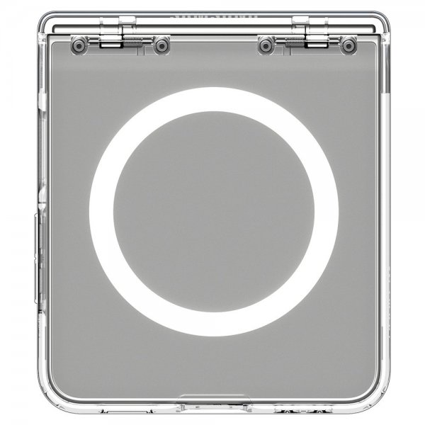 Spigen Samsung Galaxy Z Flip 7 Skal Ultra Hybrid Pro MagFit Clear White