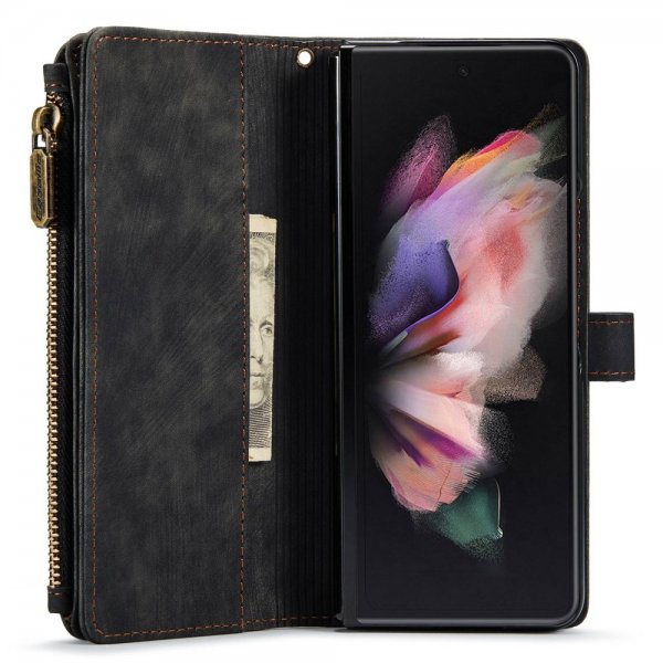 CaseMe Samsung Galaxy Z Fold 4 Fodral C30 Series Svart