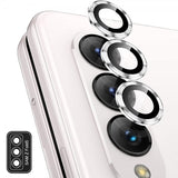 Enkay Samsung Galaxy Z Fold 5 Kameraskydd i Härdat Glas Aluminium Silver