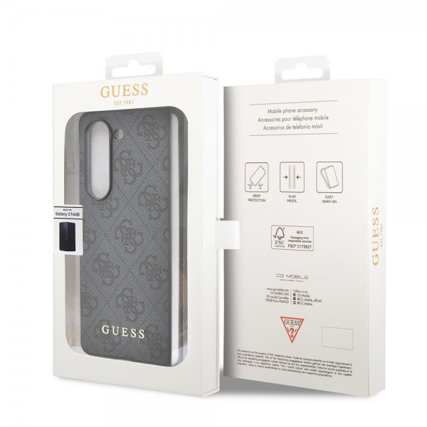 Guess Samsung Galaxy Z Fold 5 Skal 4G Charm Grå