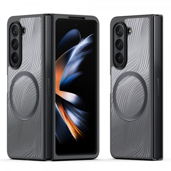 Dux Ducis Samsung Galaxy Z Fold 5 Skal Aimo Series MagSafe Svart