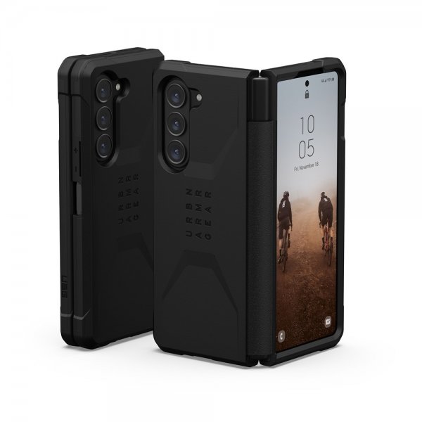 Urban Armor Gear (UAG) Samsung Galaxy Z Fold 5 Skal Civilian Svart