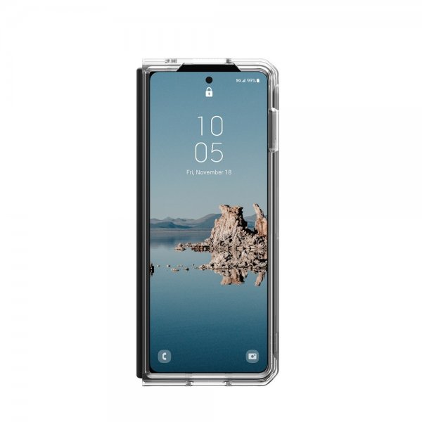Urban Armor Gear (UAG) Samsung Galaxy Z Fold 5 Skal Plyo Pro MagSafe Ice/Silver