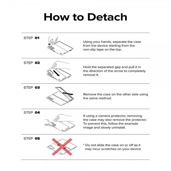 Ringke Samsung Galaxy Z Fold 5 Skal Slim Svart