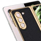 GKK Samsung Galaxy Z Fold 5 Skal Stripe Grå