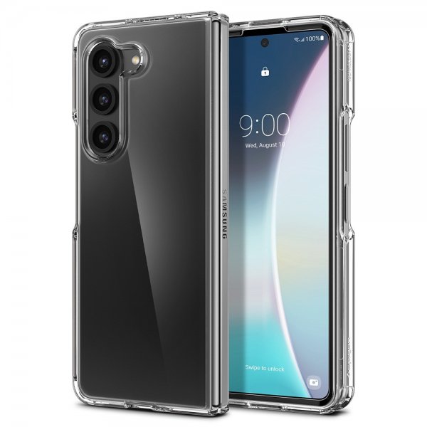 Spigen Samsung Galaxy Z Fold 5 Skal Ultra Hybrid Crystal Clear