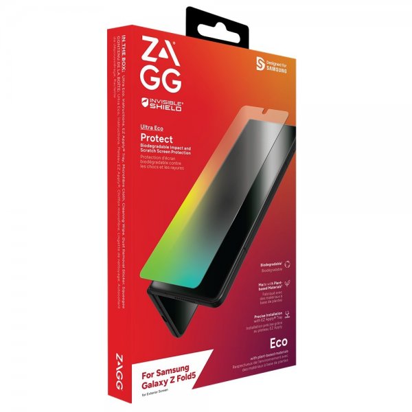 ZAGG InvisibleShield Samsung Galaxy Z Fold 5 Skärmskydd Ultra Eco