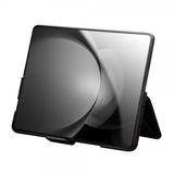 Qialino Samsung Galaxy Z Fold 6 Fodral Äkta Läder Svart