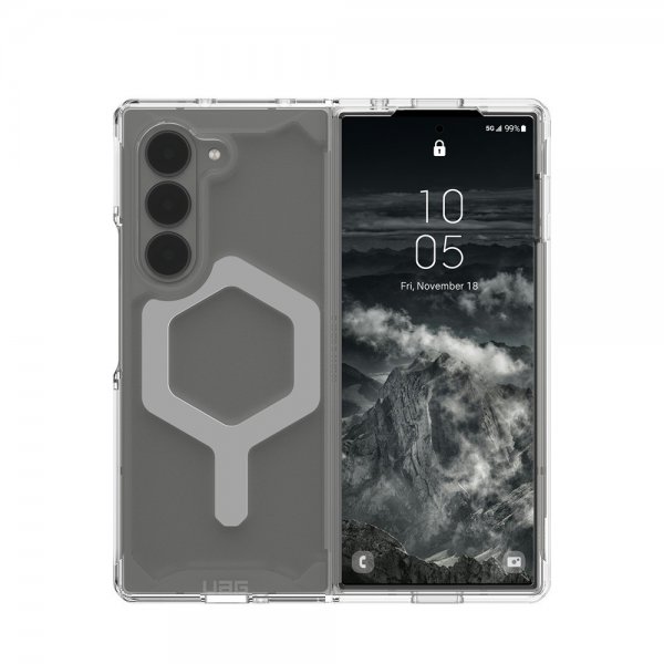 Urban Armor Gear (UAG) Samsung Galaxy Z Fold 6 Skal Plyo Pro MagSafe Ice/Silver