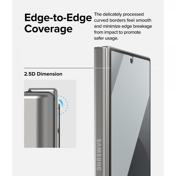 Ringke Samsung Galaxy Z Fold 6 Skärmskydd Cover Display Protector Glass 2-pack