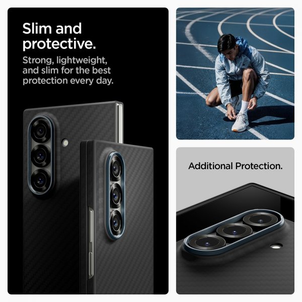 Spigen Samsung Galaxy Z Fold 7 Skal Air Skin Aramid Svart