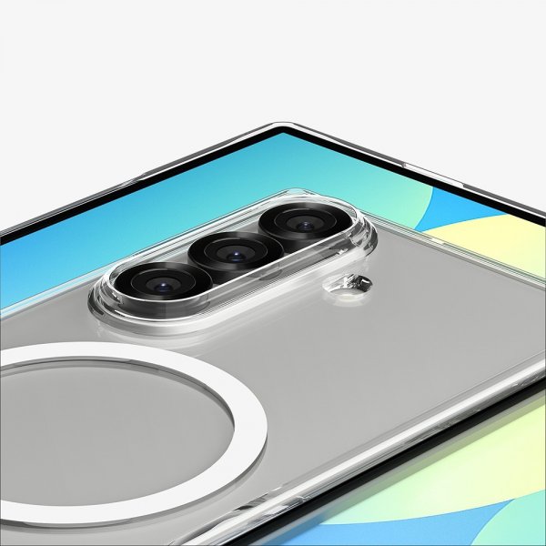 Spigen Samsung Galaxy Z Fold 7 Skal Air Skin MagFit Clear White