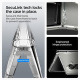 Spigen Samsung Galaxy Z Fold 7 Skal Ultra Hybrid Pro MagFit Clear White