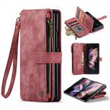 CaseMe Samsung Galaxy Z Fold3 Fodral C30 Series Röd
