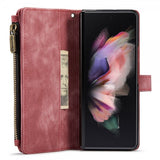 CaseMe Samsung Galaxy Z Fold3 Fodral C30 Series Röd