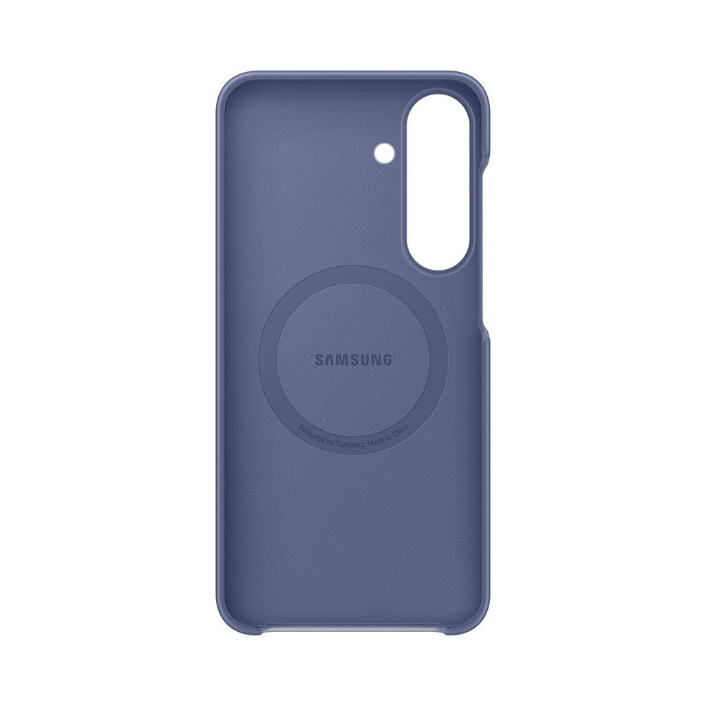 Samsung Original Galaxy S26 FE Skal Silicone Magnet Case Blue Violet