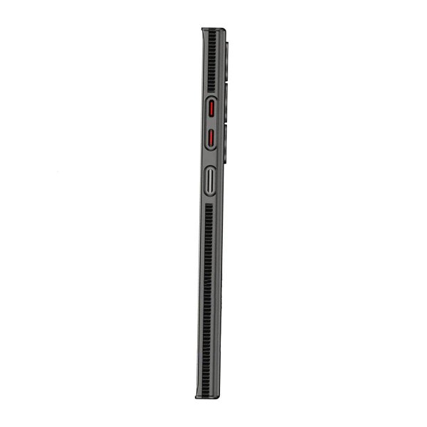 Samsung Galaxy S24 Ultra Skal Korrugerad MagSafe Svart