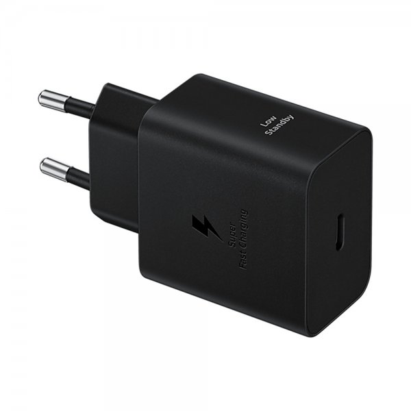 Samsung Original Laddare med Kabel 45W Power Adapter Svart