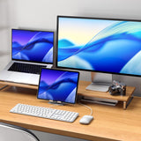 Satechi Trådat Tangentbord Slim LX3 USB-C/USB-A Silver