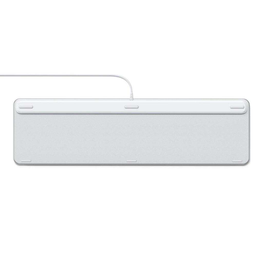 Satechi Trådat Tangentbord Slim LX3 USB-C/USB-A Silver
