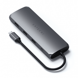 Satechi USB-C HYBRID med inbyggd möjlighet till SSD-lagring Svart