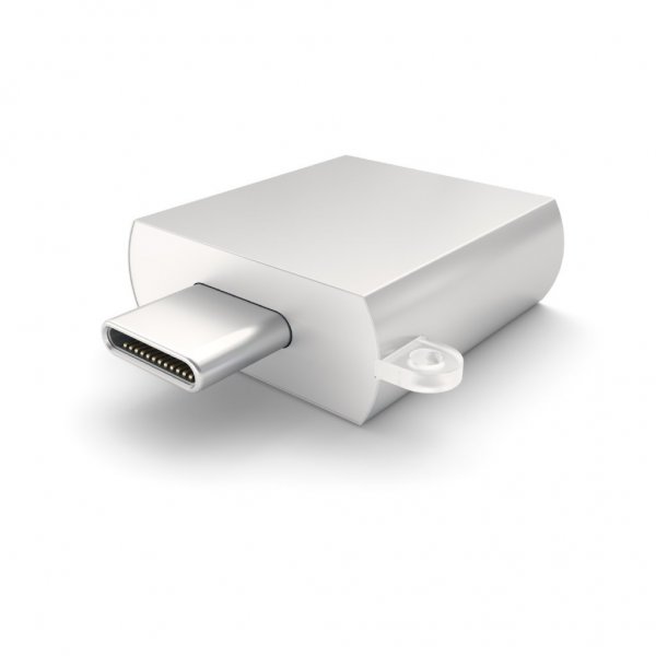 Satechi USB-C till USB-A 3.0 Adapter Silver