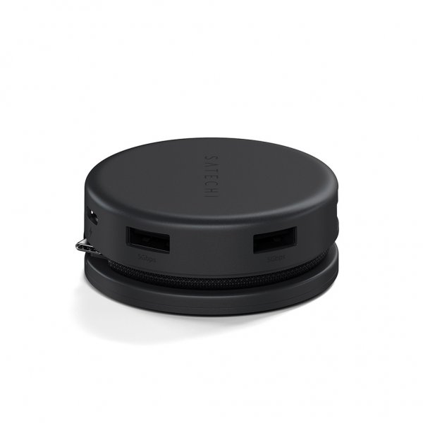 Satechi OntheGo 7-i-1 Multiport Adapter Space Black
