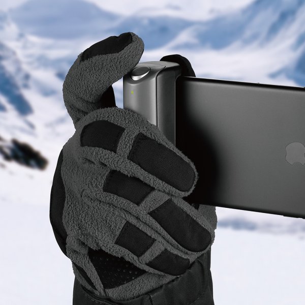 Just Mobile Shutter Grip Blå