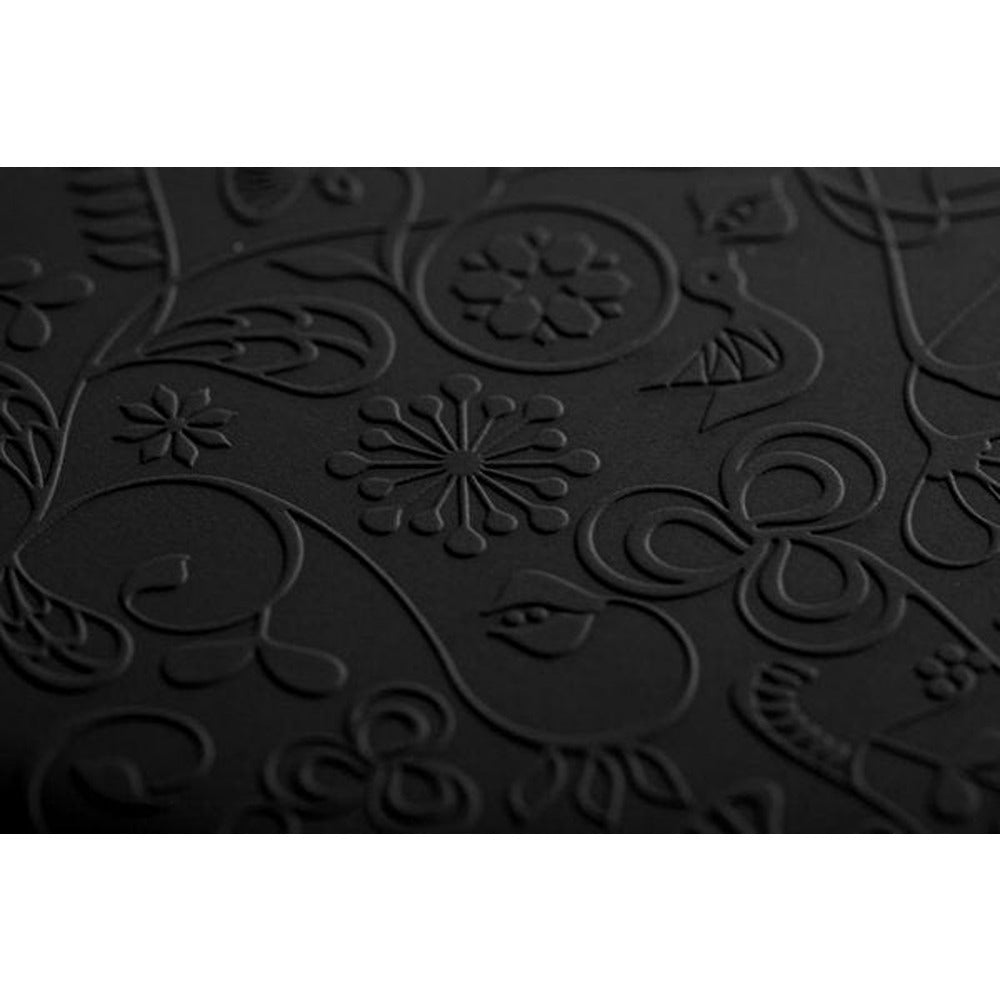 Bluelounge iPad 9.7 (gen 2/3/4) Fodral Shell Blommönster Svart