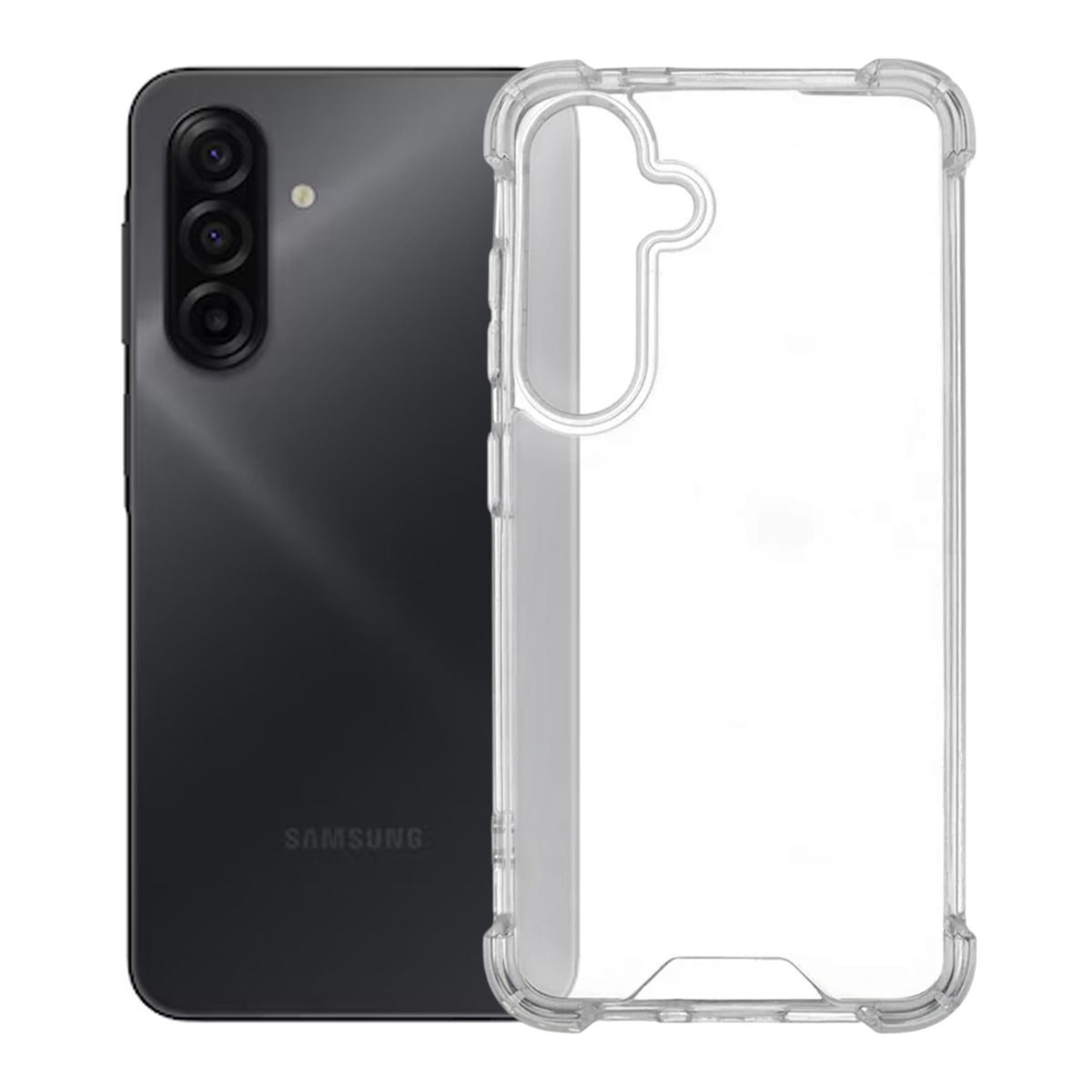 Samsung Galaxy A17/Samsung Galaxy A18 Skal Stöttåligt Transparent