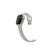 KeyBudz Apple Watch 44/45/46mm/Apple Watch Ultra Armband Journey Stone Grey