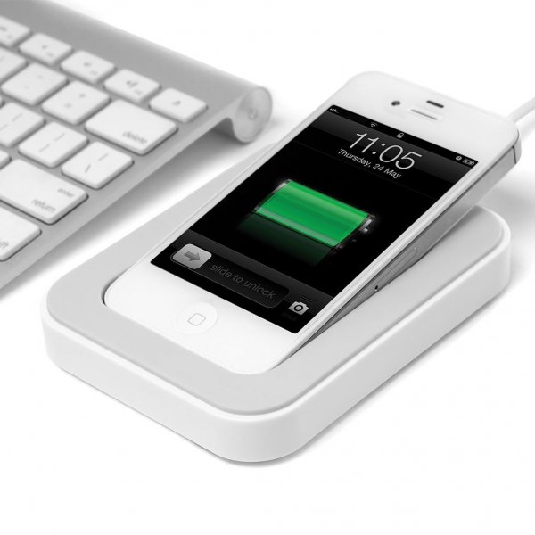Bluelounge Saidoka 30 pin iPhone 3 / 4 / 4s Laddningsdocka Vit