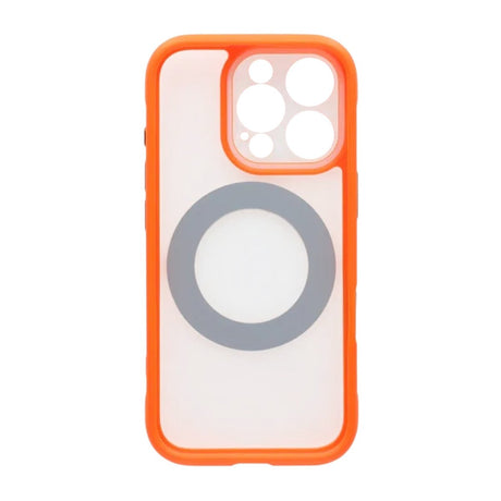 iPhone 16 Pro Max Skal Roterbart Stativ MagSafe Orange