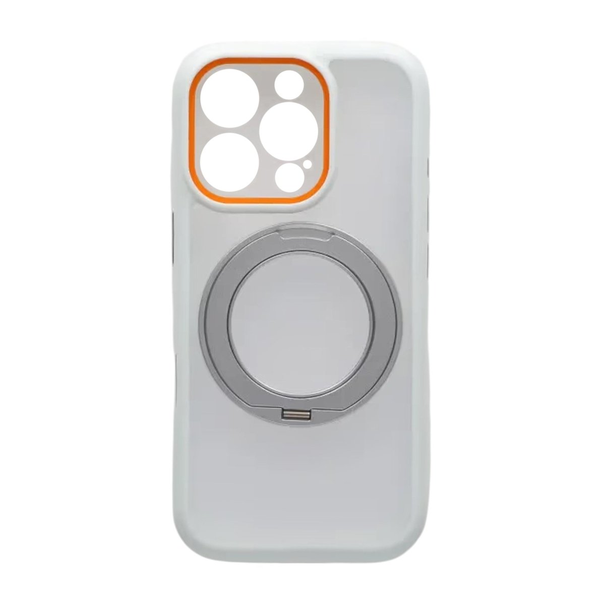 iPhone 16 Pro Skal Roterbart Stativ MagSafe Vit