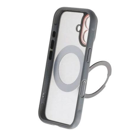 iPhone 17 Skal Roterbart Stativ MagSafe Grå