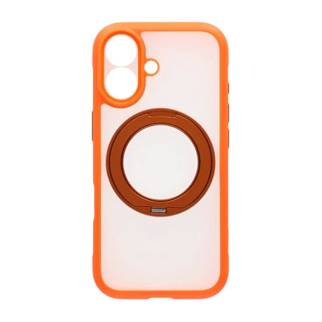 iPhone 17 Skal Roterbart Stativ MagSafe Orange