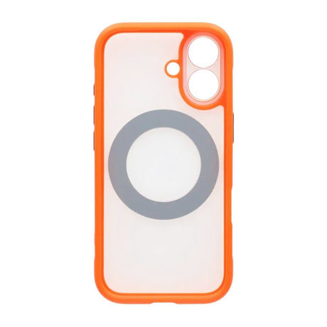 iPhone 17 Skal Roterbart Stativ MagSafe Orange