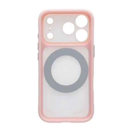 iPhone 17 Pro Max Skal Roterbart Stativ MagSafe Rosa