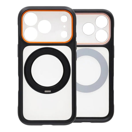 iPhone 17 Pro Max Skal Roterbart Stativ MagSafe Svart
