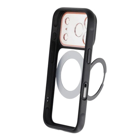 iPhone 17 Pro Max Skal Roterbart Stativ MagSafe Svart